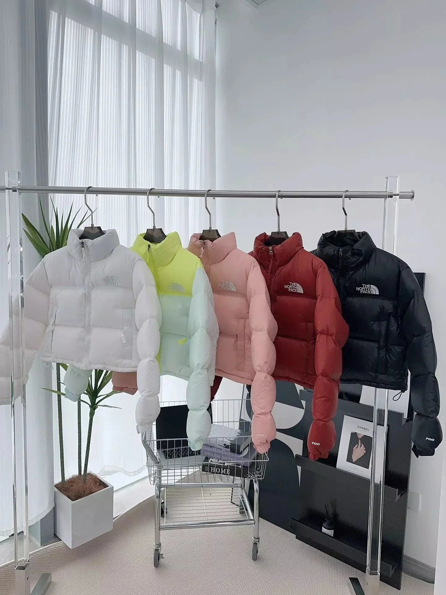THE NORTH FACE KENDALL JENNER SAME STYLE Short Puffer jacket  