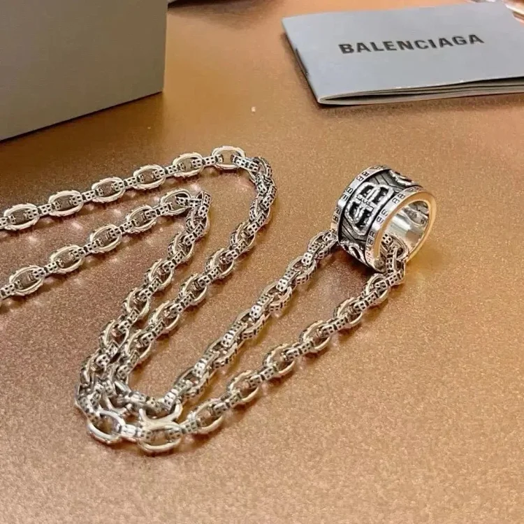 Gucci/Balenciaga bracelet/necklace
